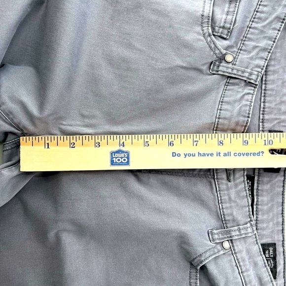 BUFFALO David Bitton Women Mid-Rise Grey Skinny Stretch Ankle Grazer Jean 10/30 - Picture 10 of 10